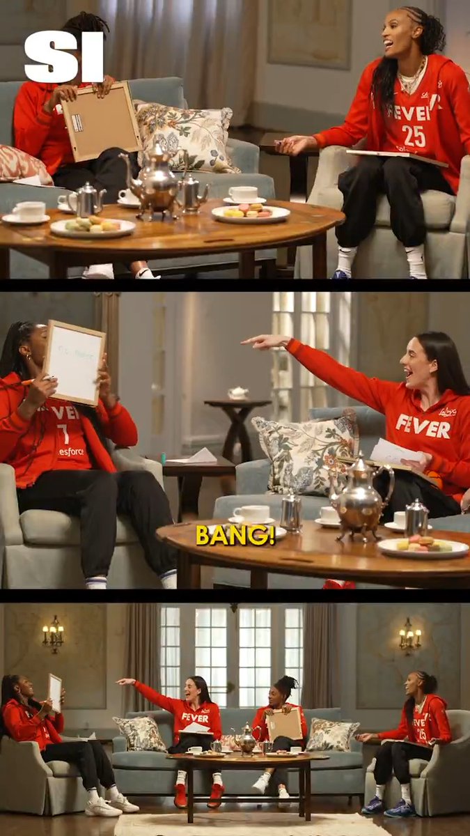 The Indiana Fever try to guess Caitlin Clark's go-to pre-game hype song 😂🎵