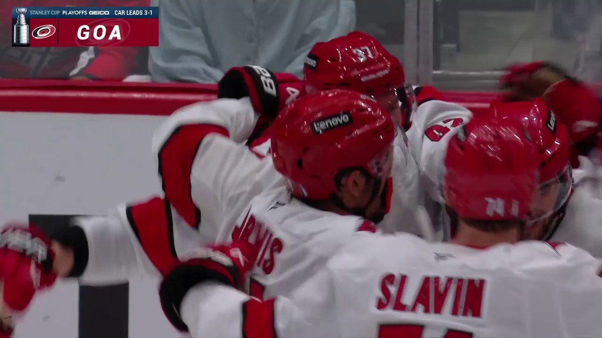 ANDREI SVECHNIKOV GIVES CAROLINA THE LEAD LATE 😱 #StanleyCup 🇺🇸: NHLonTNT &amp; Sports on Max ➡️ 🇨🇦: Sportsnet or stream on Sportsnet+ ➡️