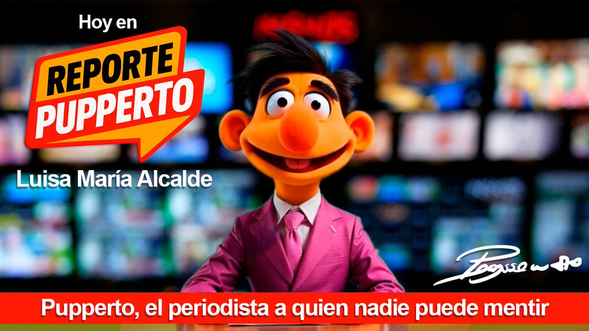 Pupperto, el periodista a quien nadie puede mentir, entrevista a Luisa María Alcalde, presidenta de Morena.
