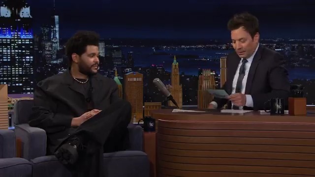 .The Weeknd reacts to “Blinding Lights” being the single most streamed song of all time on Spotify! #TheWeekndOnFallon #FallonTonight