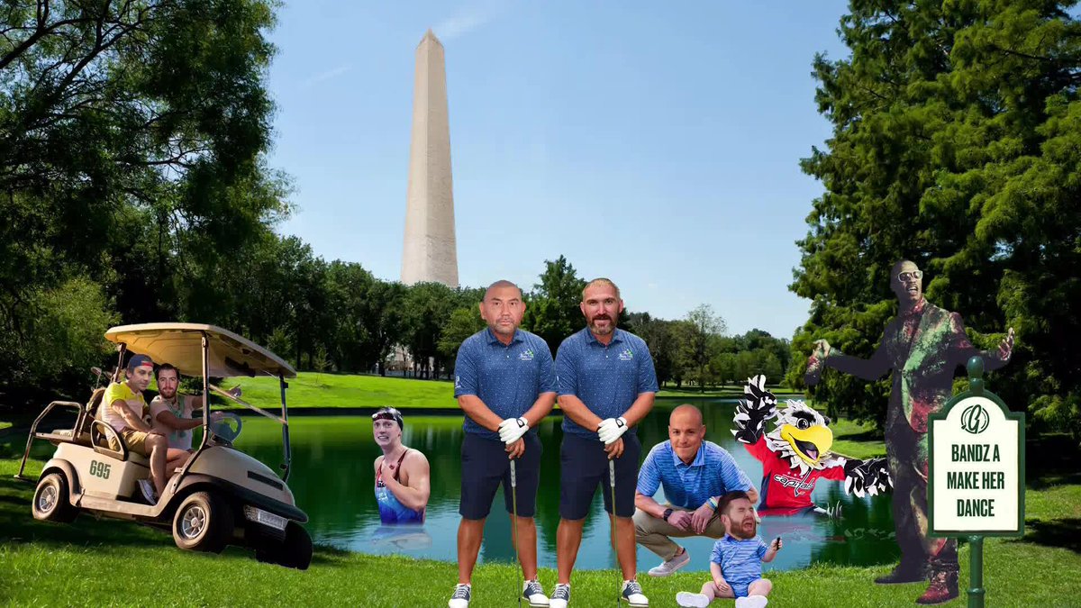 Ovi and the Caps now have a tee-time because they're 'Gone Golfing' 🏌️♂️