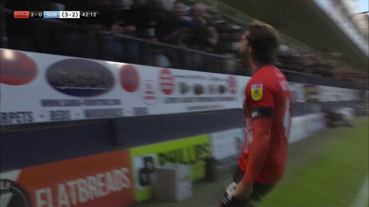 On this day in 2023… 🗓️ A Tom Lockyer header sent Luton on their way to Wembley! 🤩👊 #LTFC