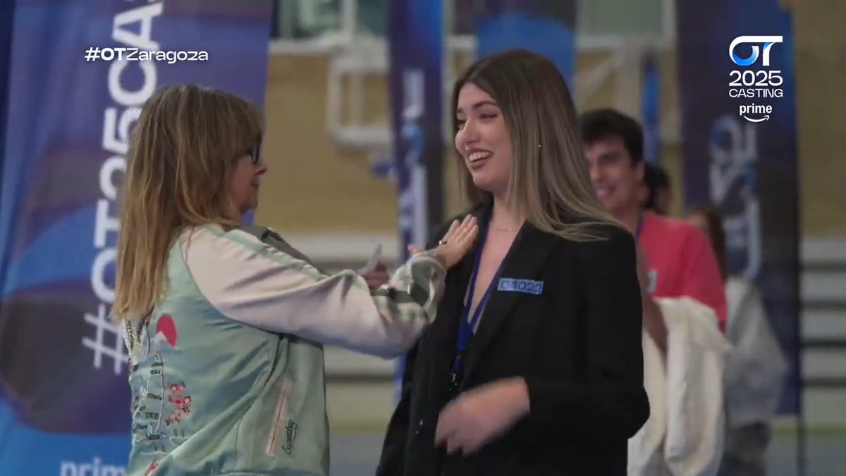 🤩 ¡Así ha sido la primera pegatina del #OTZaragoza! Una Pase Prime que veremos esta tarde en la segunda fase. ¡No te lo pierdas! 💙✨