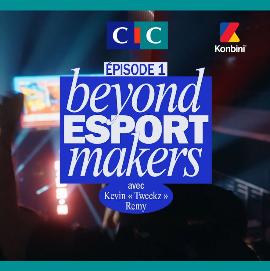 🎙️ Découvrez le 1er épisode des #CIC_Esport Beyond Makers ! ✨ Pendant une journée, le CIC et Konbini ont suivi Tweekz, caster et commentateur phare de la #LFL. Il nous raconte son rôle d’entrepreneur dans l'#esport et nous dévoile les coulisses des derniers #LFLDays.