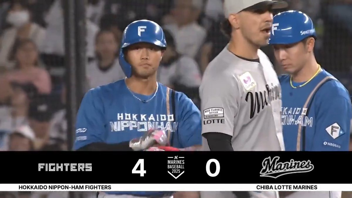打球はセンターへ‼さらに追加点を挙げる🙌 #細川凌平 #lovefighters 「超夏ハッピ」が再受注!5/22(木)まで販売!