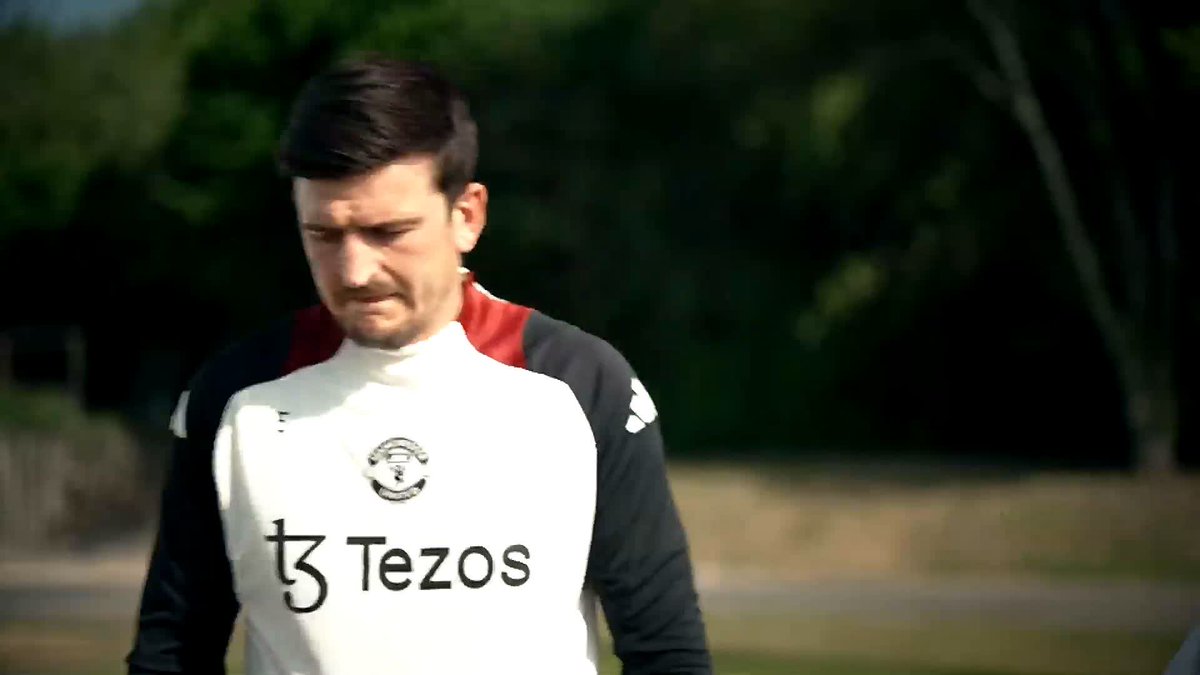 "The fan base is so crucial to this club" 🤝 Harry Maguire says it's an 'honour' to represent Manchester United and praised the fans for sticking by the team during a tough season 🙌
