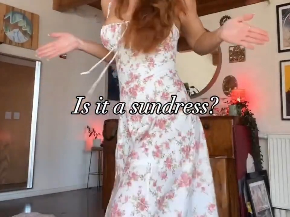 A tradition unlike any other . . . It's Sundress Season! CIoth off!