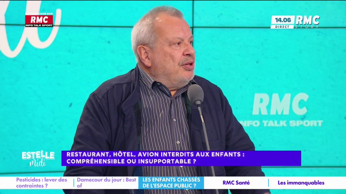 👧👦 Restaurant, hôtel, avion interdits aux enfants 🎙️ Périco Légasse : "Puisque tu ne sais pas tenir tes gosses, on interdit qu'ils viennent nous e******* ! Ou alors, vous apprenez à tenir vos enfants et à ce moment-là, le droit s'applique ! Donnant-donnant..." #EstelleMidi