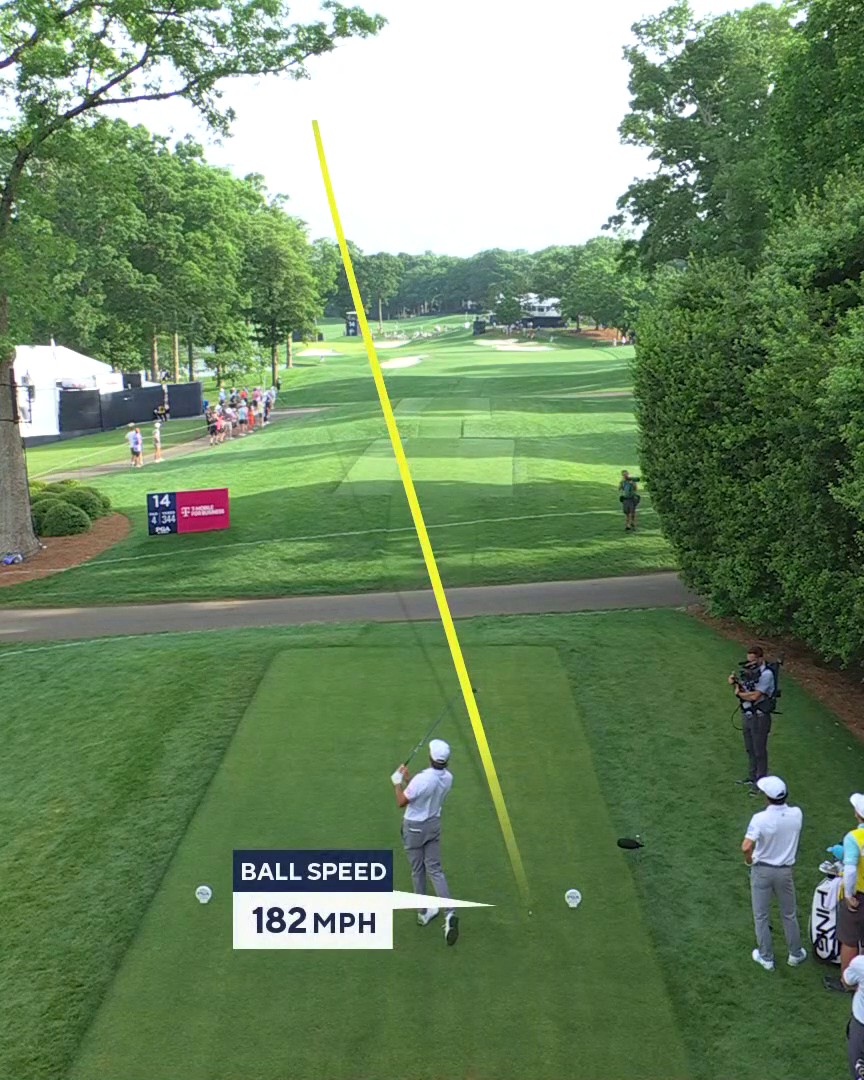 It's a 347-yard par 4 and Max Homa did this... #PGAChamp