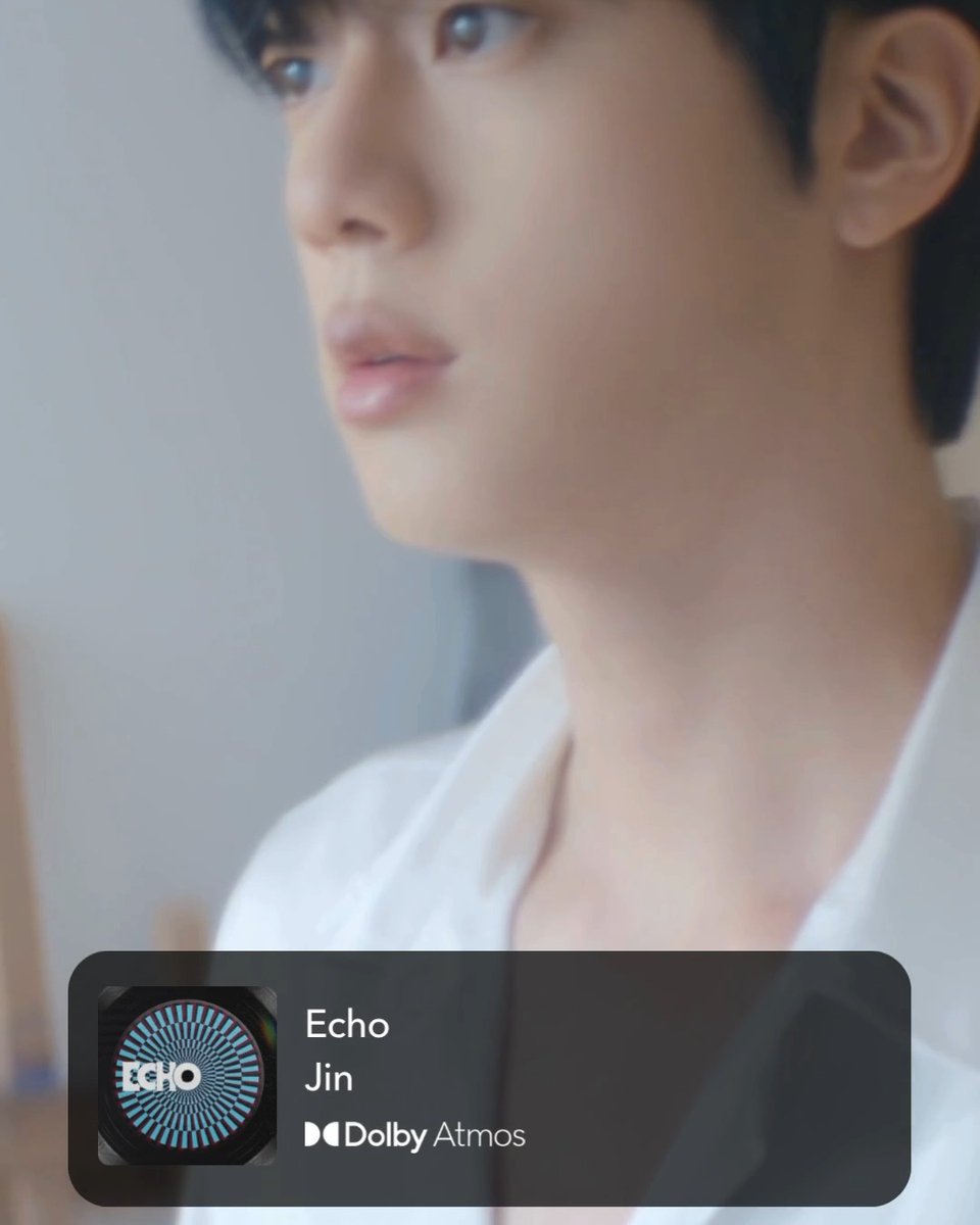 Welcome back, Jin 💜 ‘Echo’ sounds bigger and brighter in #DolbyAtmos 🎶 Which track are you playing on loop? BTS_official 방탄소년단 #진 #Jin #Jin_Echo #Dont_Say_You_Love_Me #BTSARMY