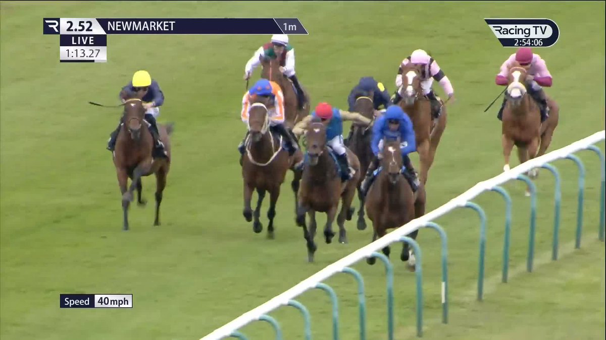 Nice ... Godolphin's 𝐁𝐞𝐝𝐨𝐮𝐢𝐧 𝐏𝐫𝐢𝐧𝐜𝐞 (9-4) makes short shrift of a penalty for winning at Donny to double up under Dougie Costello in the TrustATrader Novice Stakes Newmarket Racecourse 🔵🔵🔵