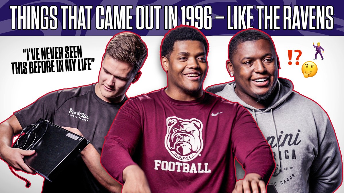 In honor of our 30th season, we asked the rookies about things that also debuted in 1996... Before they were born 😱