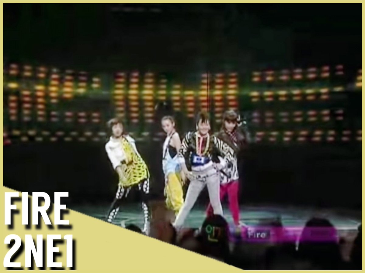16 years ago today, 2NE1 officially debuted on Inkigayo, performing their debut single ‘FIRE’