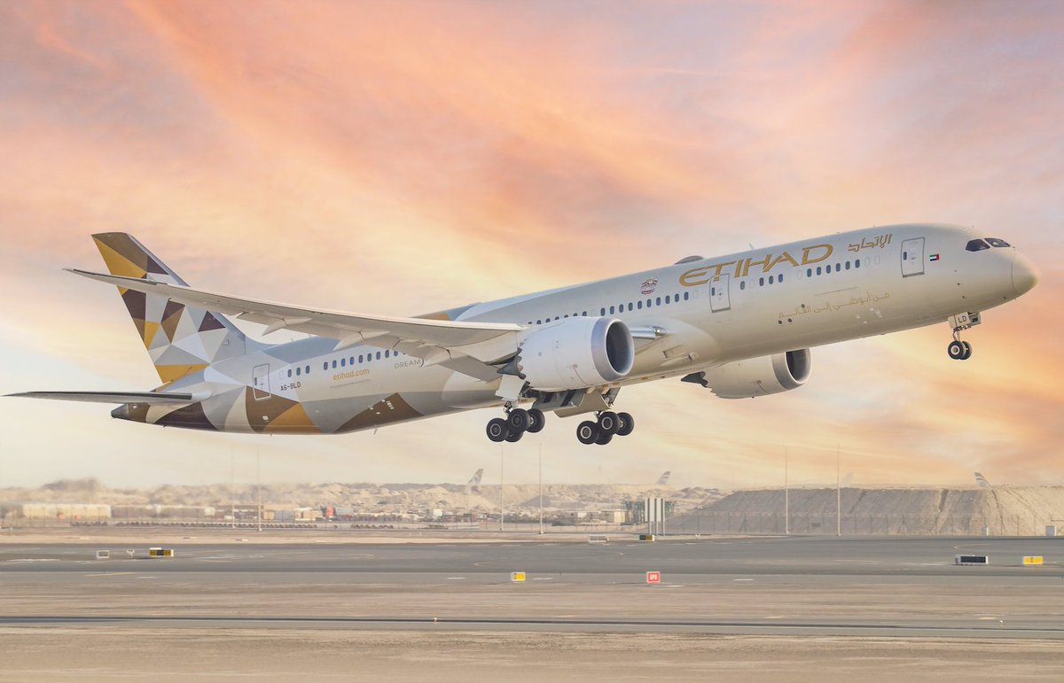 #CLTairport’s newest airline and international route is … Etihad Airways to Zayed International Airport مطار زايد الدولي on a 787-9 Dreamliner! With this milestone, Etihad becomes the first airline from the region to fly directly to Charlotte. Flights will begin May 4, 2026, with 4x weekly service. Tickets are now open for sale on