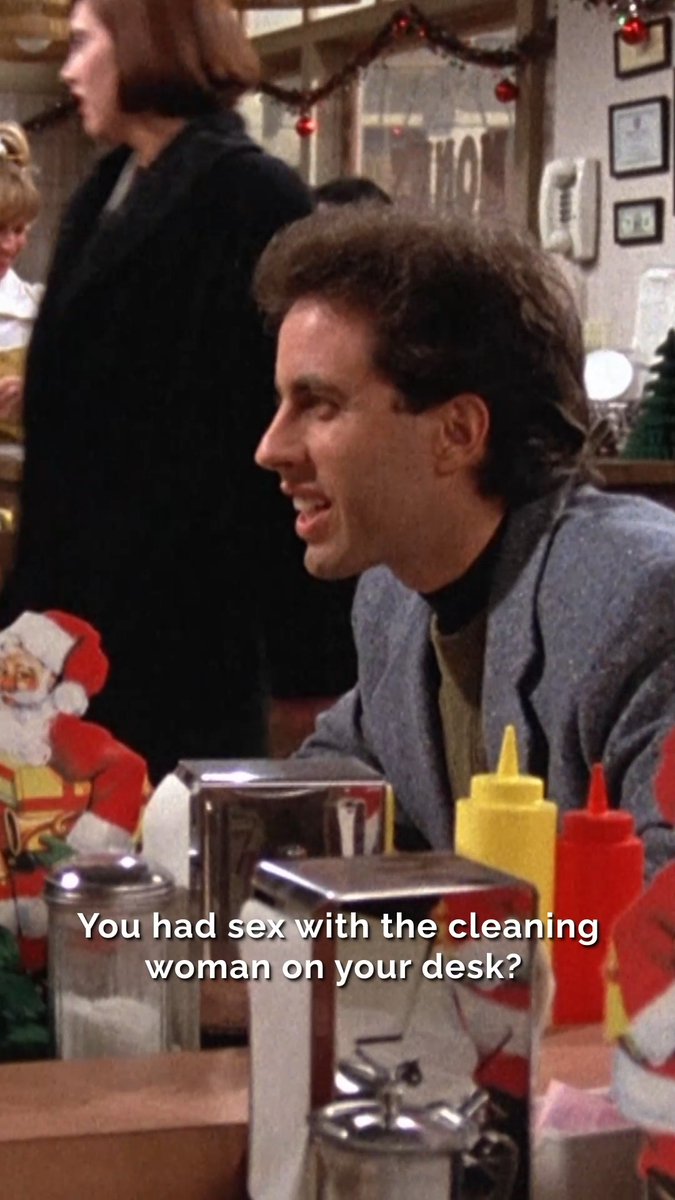 Nothing sets the mood like the smell of window cleaner. Stream the complete series on Netflix. #Seinfeld