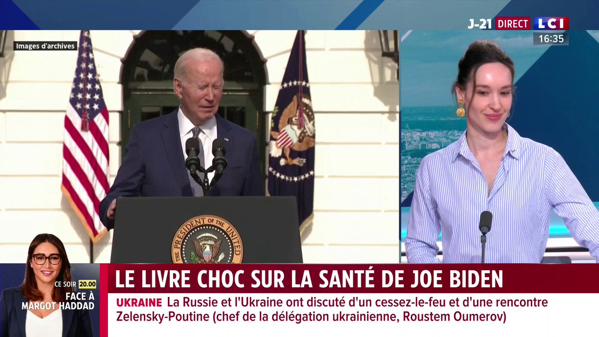 Aux États-Unis, l’état de santé de Joe Biden fait à nouveau parler, quatre mois après son départ de la Maison Blanche. Un livre révèle comment le déclin de l’état de santé de l’ancien président a été maintenu secret ▶️ Justine Jankowski / Laura Pouget
