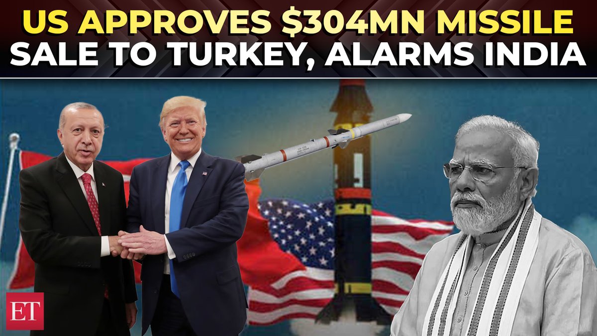 #US approves $304Mn missile deal with #Turkey, Why #Trump’s move to sell AMRAAM to #Istanbul alarms #India 🗞️ Catch the day's latest news and updates ➠