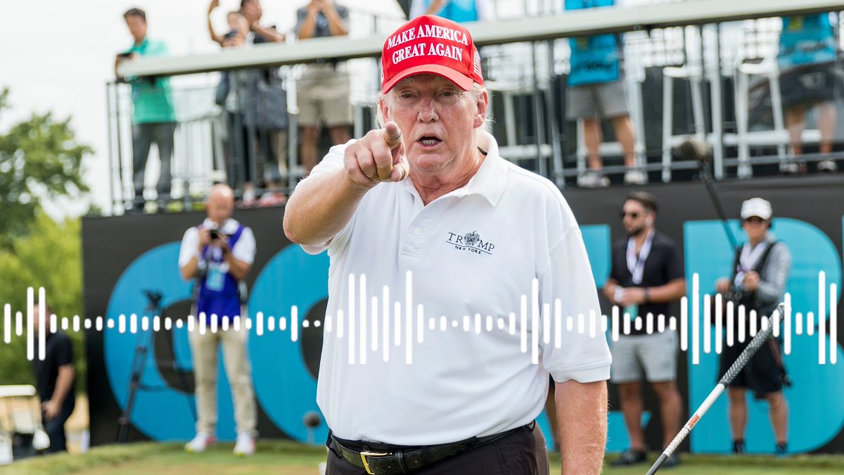 Q: You're welcoming Afrikaners into the country when you've closed that door to a lot of other refugees, why is that fair? Trump: If I see people in distress, I don't care what color, their size, their height, their eyes...