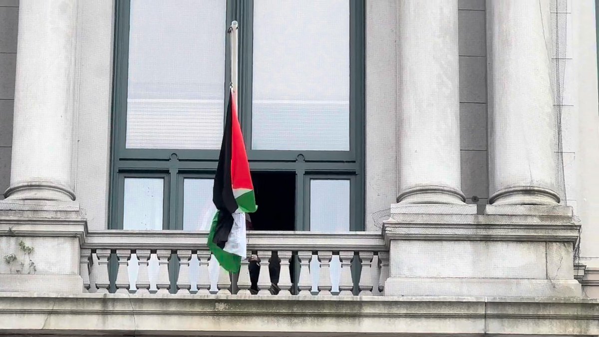 Update: The Palestinian flag is now flying at Providence City Hall.