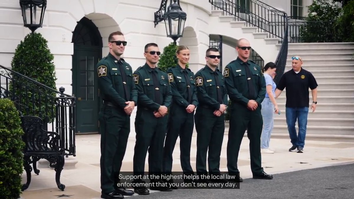 They kiss their families goodbye, not knowing if they’ll ever return. Many politicians say they back the blue—then betray them. Never President Trump. This National Police Week, officers made it clear: “It truly makes a difference when you have a President who supports you.”