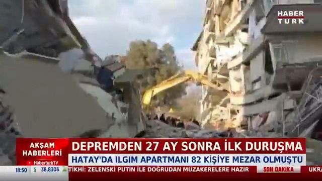Depremden 27 ay sonra ilk duruşma... Hatay'da Ilgım Apartmanı 82 kişiye mezar olmuştu.