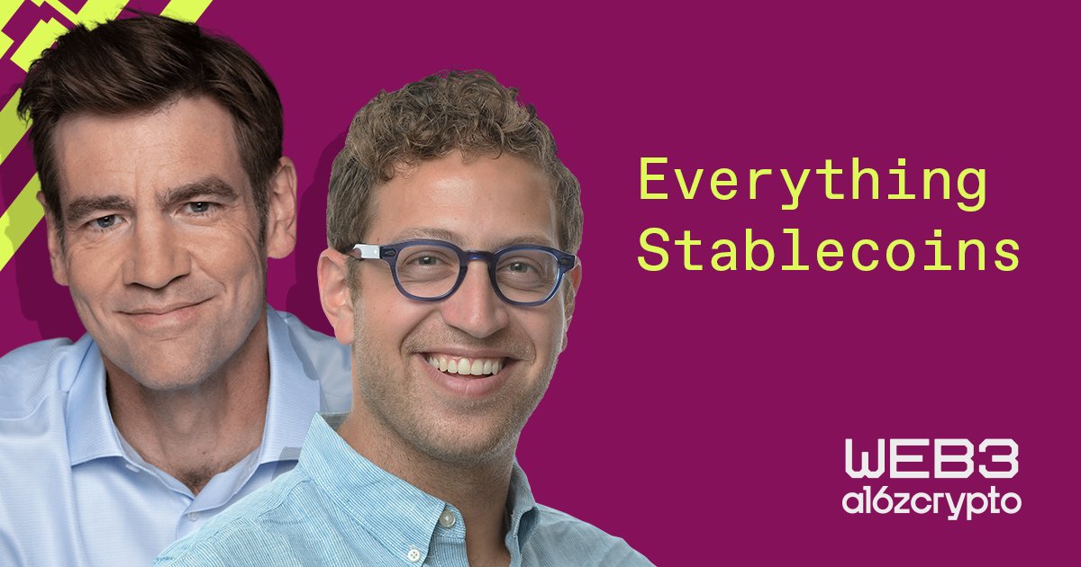 Stablecoins are quietly transforming how money moves — faster, cheaper, and more globally than ever before. In this episode, we take a deep look at why stablecoins have emerged as one of the most promising applications in crypto today — and how they could reshape global payments. is joined by Chris Dixon, founder and managing partner of a16z crypto, and Sam Broner, a deal partner at a16z crypto who focuses on stablecoins. Together, they unpack the technical and regulatory foundations of stablecoins, explore the cracks in the current payments system, and look ahead to what becomes possible once digital dollars go mainstream. We also dig into the current state of regulation — and why the future of money might end up looking a lot more like email or the web than a bank. The full episode can also be found here: