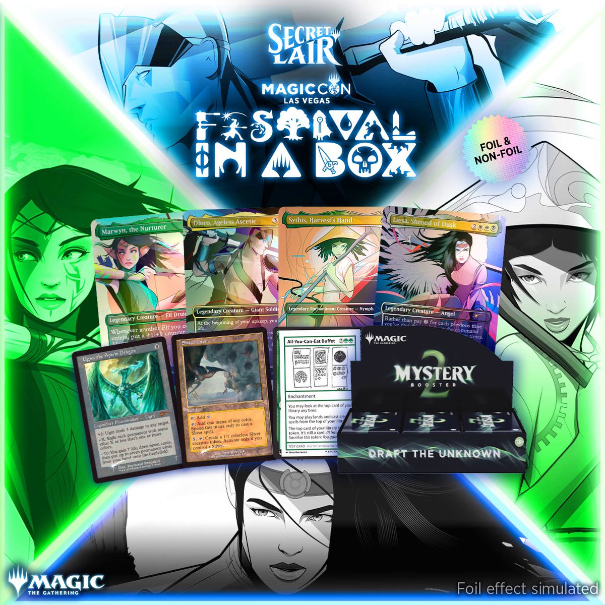Get your #MCVegas 's Festival in a Box this Monday, May 19th, at 9am Pacific! Who's excited for their Slay the Day drop, awesome promos, and a Mystery Box 2 box!?
