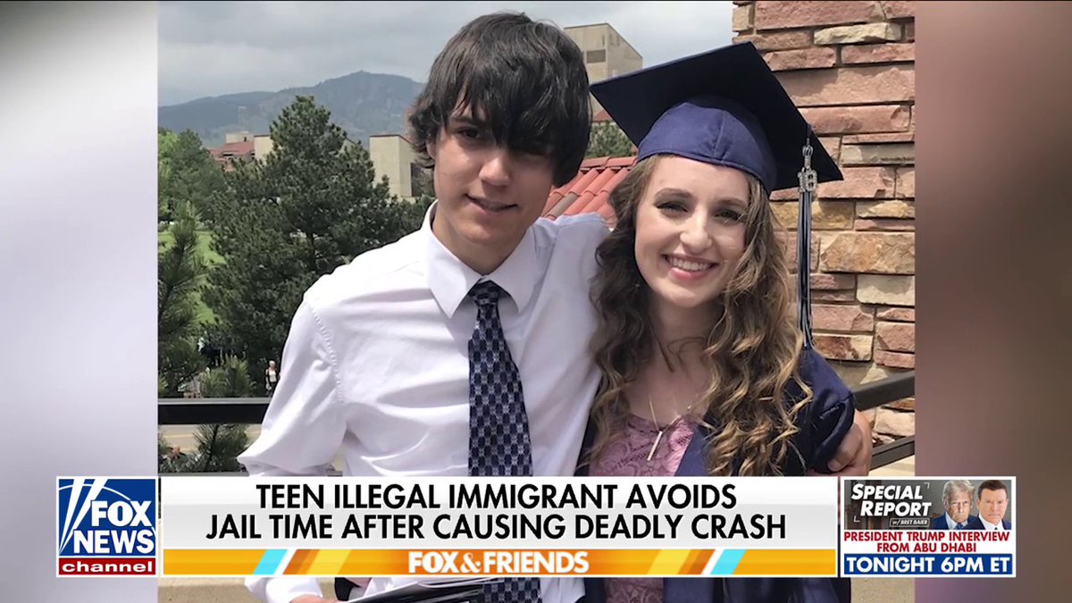 "She was an amazing human." Father speaks out to FOX & Friends after illegal immigrant teen who killed his daughter avoids jail time.