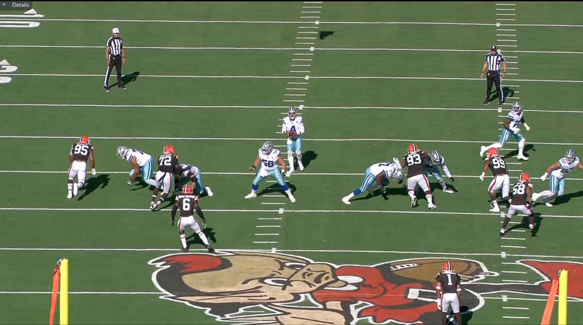 Every Dak Prescott throw of 20+ air yards from a clean pocket in 2024: