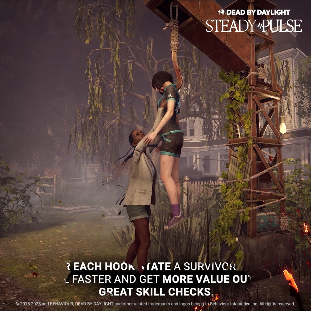 As vision fades and pulse slows down, her face is the one you want to see. 🤝 Step in to help in dire situations with Orela Rose's unique Perk, Do No Harm.