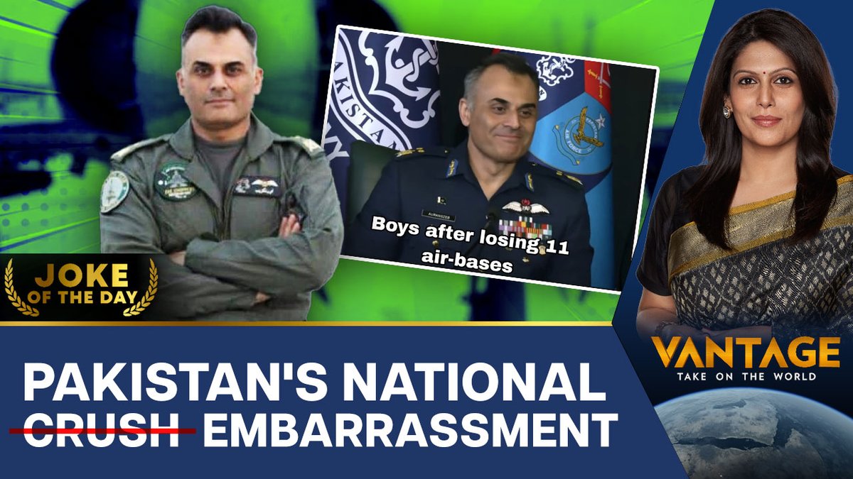 #VantageOnFirstpost: Pakistan Air Force's Aurangzeb Ahmed is going viral in India after his embarrassing remarks during a press conference last week. Palki Sharma brings you the joke of the day.