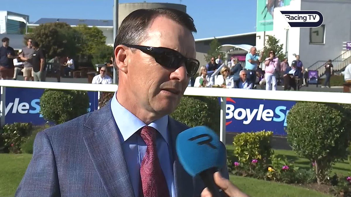 🗣️ "There's only one Derby Epsom Downs Racecourse." Aidan O'Brien tells Gary that The Lion In Winter could still run in the premier Classic .... News, too, on his other Derby Trial winners ⤵️