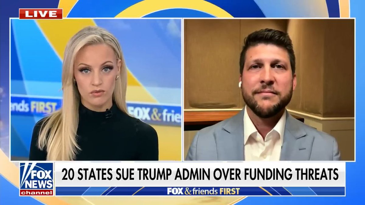 This morning, I joined Fox &amp; Friends First to discuss the partnership between Florida and the Trump administration to enforce immigration law.