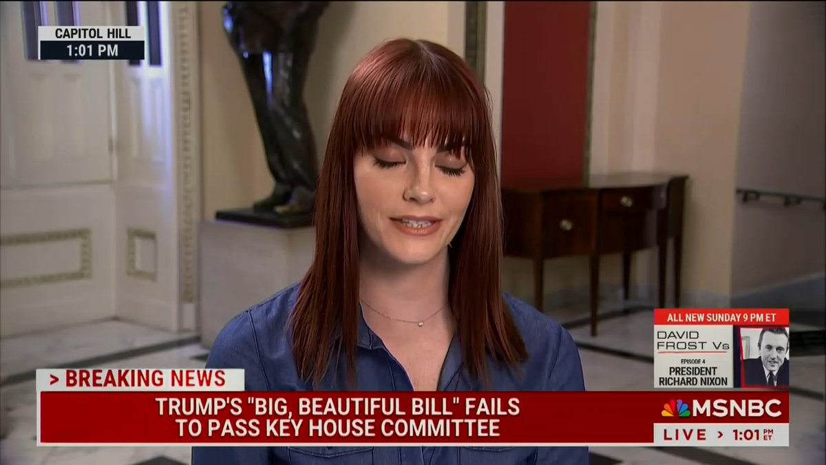 Zanona: This was a major setback for Republican leadership as they're racing to pass Trump's big bill out of the House. There were 4 House Republicans who voted against the bill, those members want steeper cuts to Medicaid.