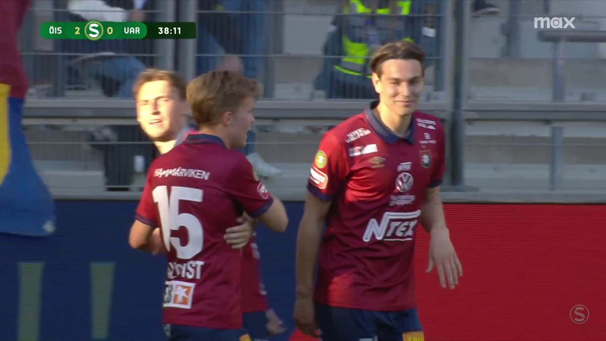 Örgryte IS går in i halvtidsvilan med en 2-0-ledning mot Varbergs BoIS, med mål av bland annat Noah Christoffersson 🔴🔵 📲 Se matchen på Max