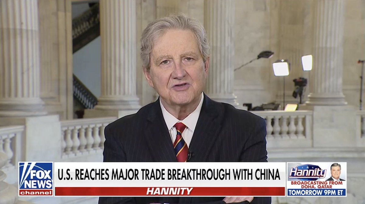 The Chinese Communist Party will steal your socks without taking off your shoes. That’s how they’ve gotten rich. President Trump is the first president to stand up to China and say, “Stop the stealing.”