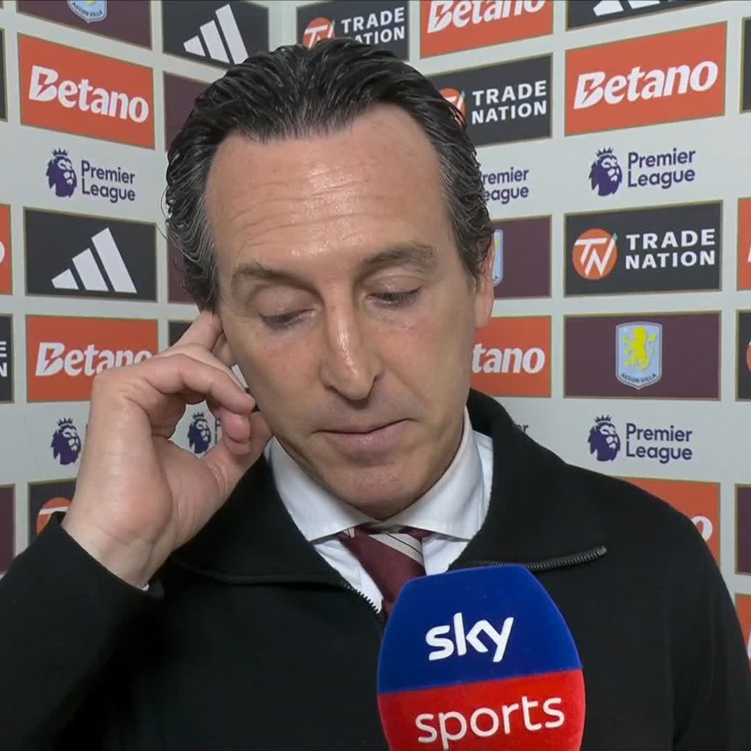 "We can feel it being closer" Aston Villa manager Unai Emery on his side's push for a Champions League place 💪