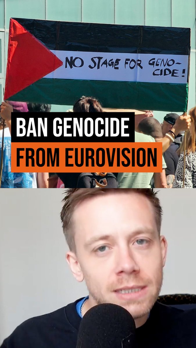 Kick genocide out of Eurovision.