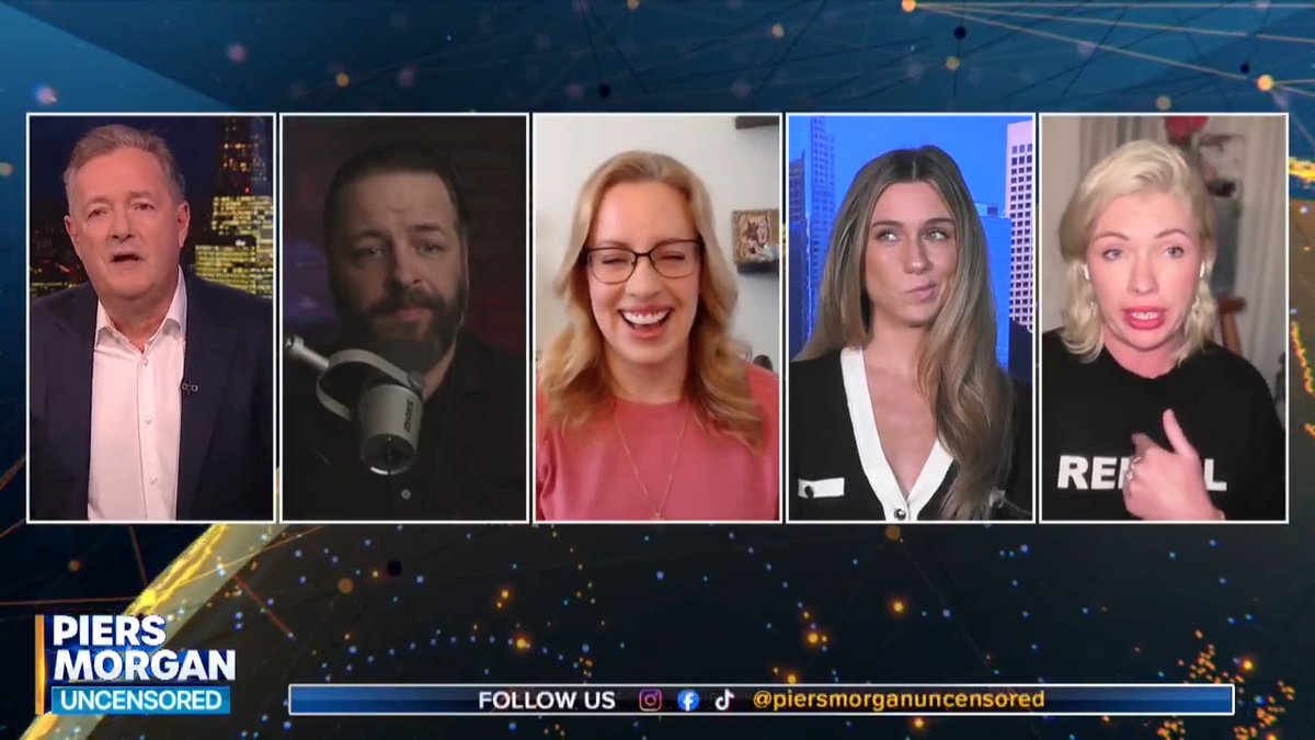 "It's not me! It's called science! I'm not writing the science!" Piers Morgan challenges feminist Clementine Ford for trying to publicly shame his stance on gender. 📺 Piers Morgan | Andrew Wilson | Rachel Wilson | emilysavesamerica