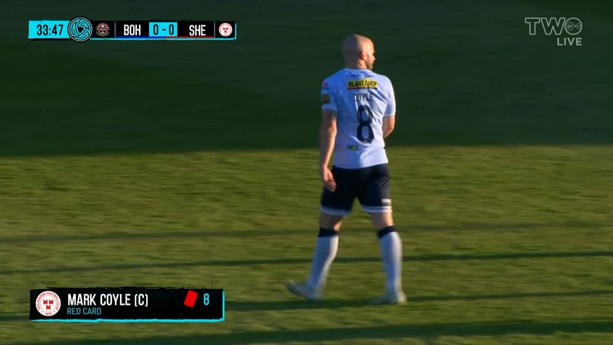 𝐏𝐄𝐍𝐀𝐋𝐓𝐘 𝐓𝐎 𝐁𝐎𝐇𝐒! Red Card for Mark Coyle! Huge moment at Dalymount Park!