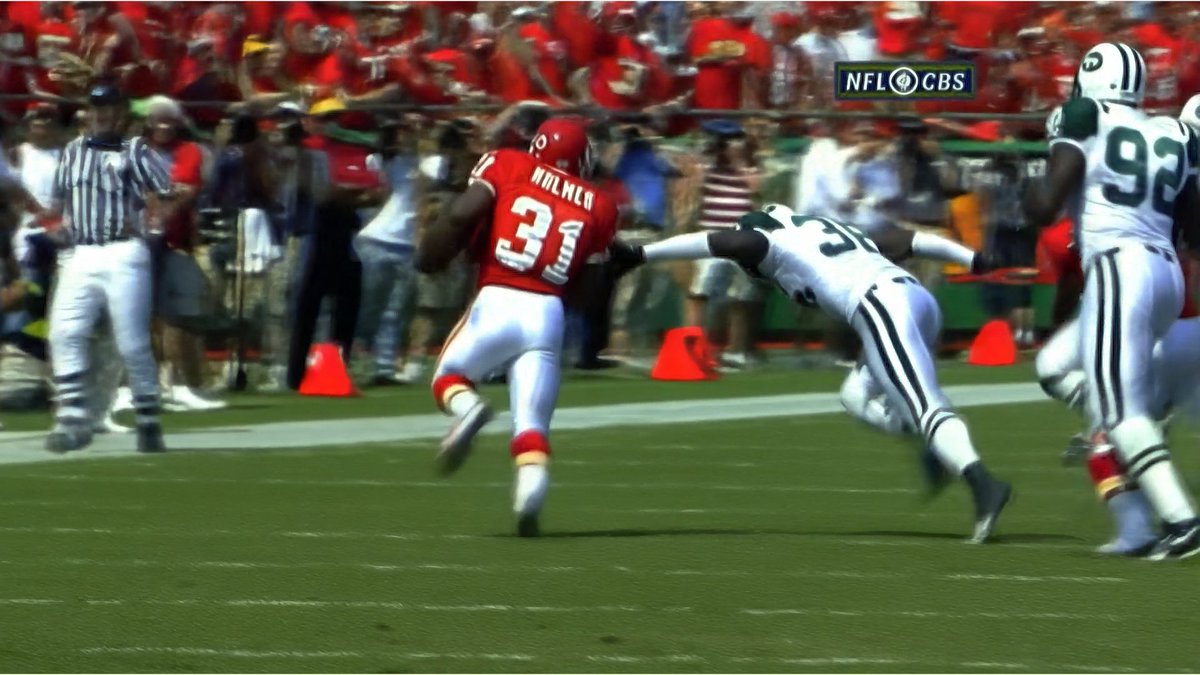 Full HD restoration: Priest Holmes made a triumphant return from injury in 2005!
