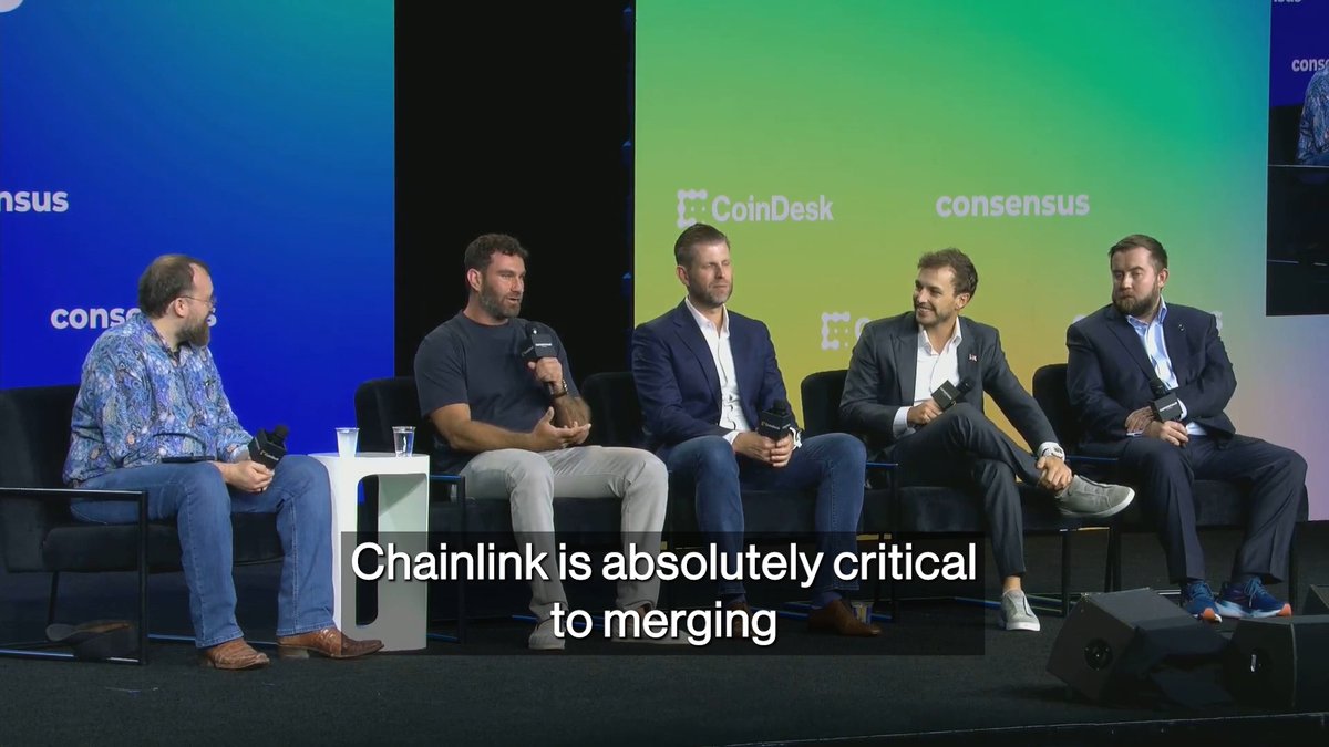 "Chainlink is absolutely critical to merging decentralized finance and traditional finance," says WLFI Co-Founder Zak Folkman. "To that end our USD1 token is now bridgeable across chain."
