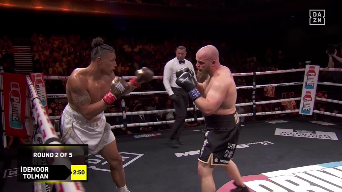 Tank Tolman DROPPED Chase DeMoor! 😱 #XSeries21 | Live NOW on DAZN