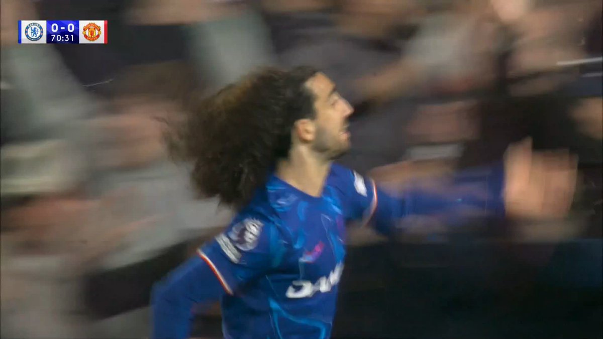 Marc Cucurella with a HUGE goal for Chelsea! 🔵