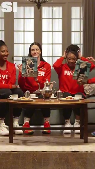 .Indiana Fever stars guess these SI covers 👀