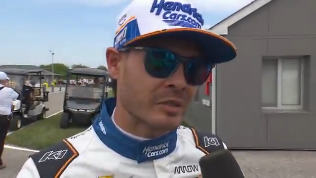 Kyle Larson on what happened during his #Indy500 practice wreck.