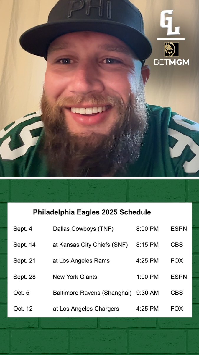 No Way: Chris Long pranked Lane Johnson into thinking the Eagles were playing a game in Shanghai 😭😭 Lane's reaction was PRICELESS. (via Green Light with Chris Long)
