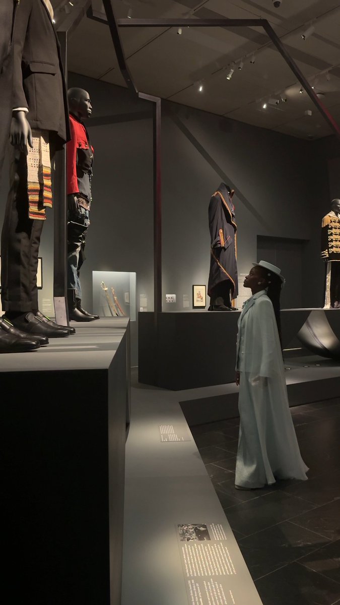 Celebrating #SuperfineStyle all week! We've loved seeing people show up and style out in our galleries 🎩 This could be you--join the celebration and don't miss your chance to see “Superfine: Tailoring Black Style” now through October 26. No ball gown required 😉