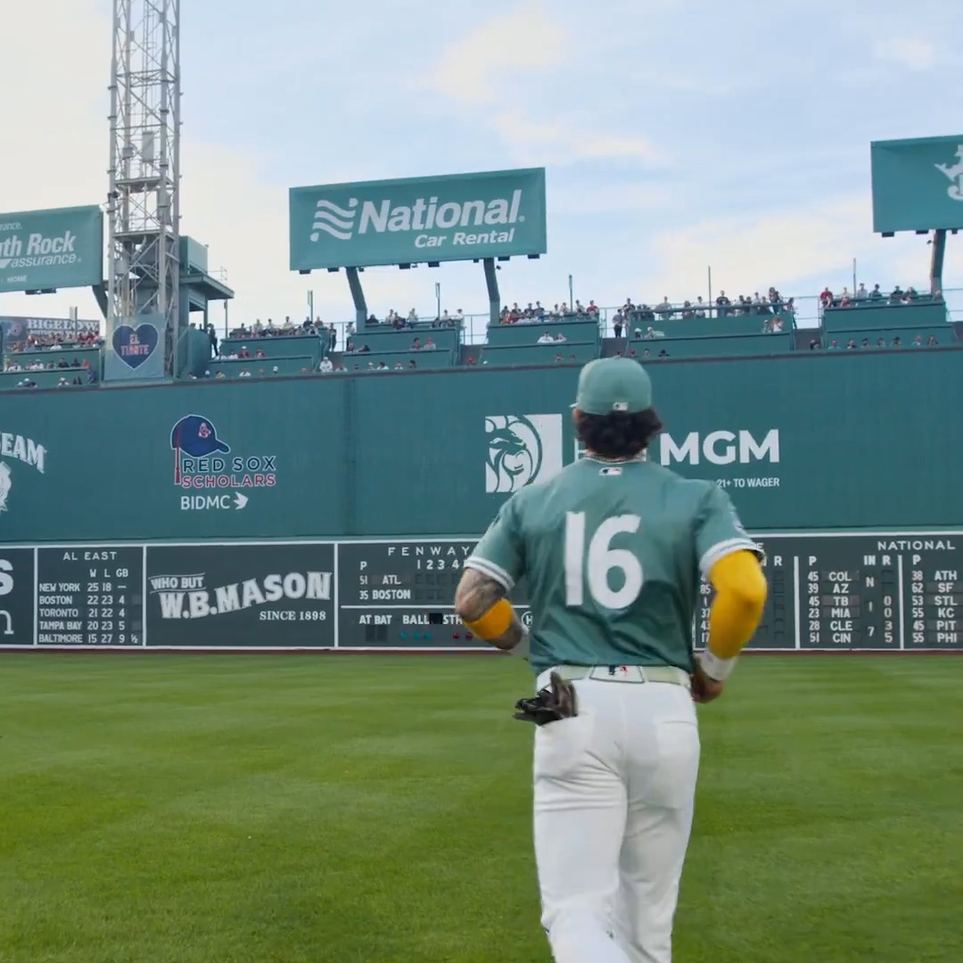 POV: Taking the field in Fenway Green.