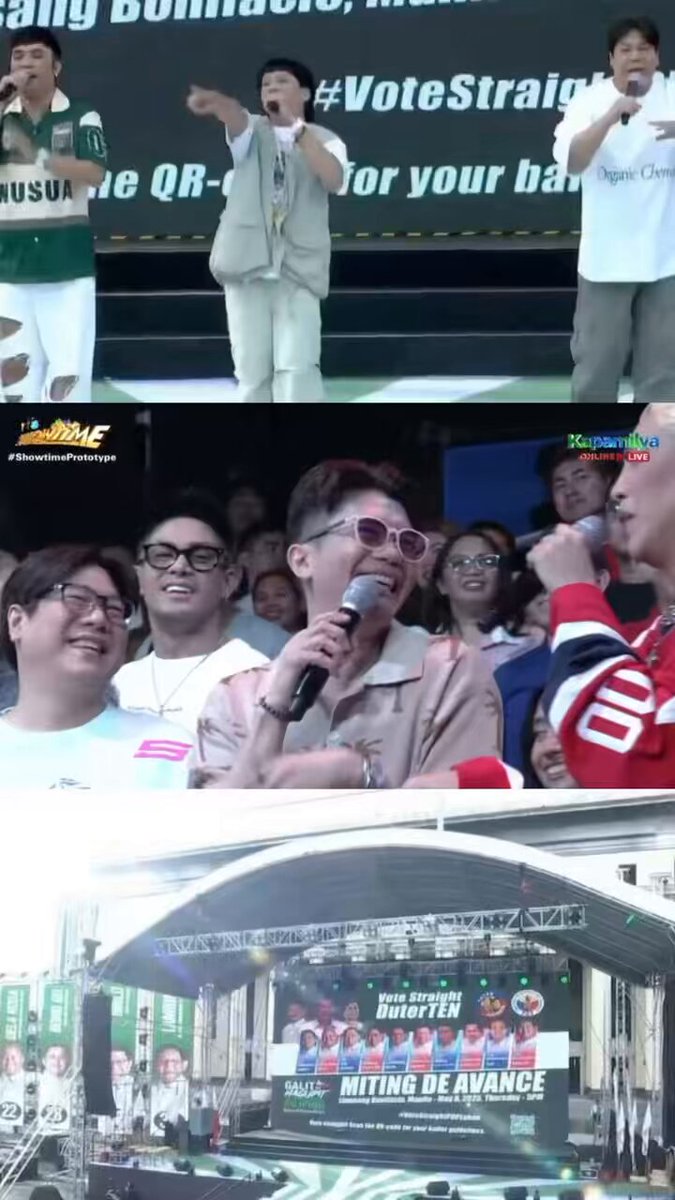 Paano na sisikmura ng buong showtime family yan sila MC at Lassy na supporter ni Marcoleta? Hindi pa ba yan tatanggalin eh mas magaling si Tetay dyan . Ang kakapal ng mukha pumasok araw araw diba? 🤭